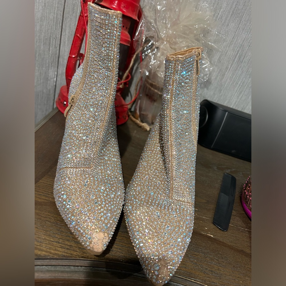 Glitter boots
